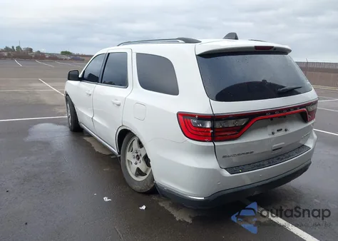 2016 Dodge Durango Limited from USA, damaged, VIN 1C4RDHDG4GC346319